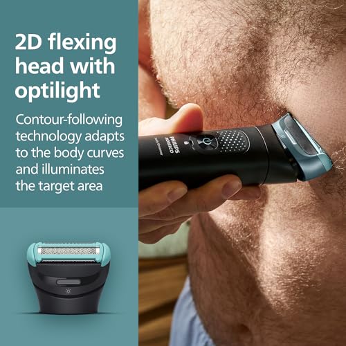 Body Groomer 9000 - Dual Head Trimmer & Shaver with UV Sanitizer