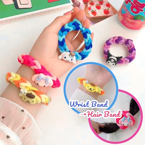 Kawaii Hair Accessories Set, Includes Headband, Hair Clips, Hair Scrunchies, Hair Ties, Cute Hair Clips Set for Girls Kids Gifts