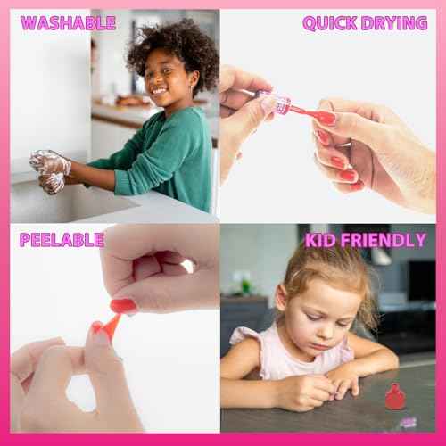 Barbie Cosmetic Makeup Set for Girls with Super Sparkly Lip Gloss Nail Polish and Nail Stickers 11 Pieces, Perfect for Parties Sleepovers Makeovers, Birthday Holiday Gift, Ages by Townley Girl