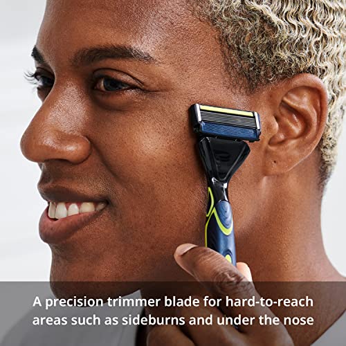 DORCO Pace 6 Sport - Six Blade Razor System with Trimmer and Pivoting Head (2 Replacement Handles Only (No Blades))