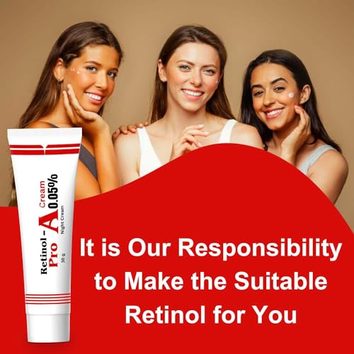 Generic Retinol Pro Night Cream 0.05 Vitamin A Fine Lines, Sun Spots, Anti-Aging (30 Gram / 1.05 Oz)