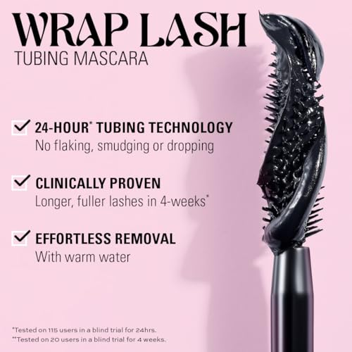 Revolution Wrap Lash Tubing Mascara - 24-Hour Volume & Length