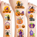 50 PCS Halloween Temporary Tattoos for Kids Party