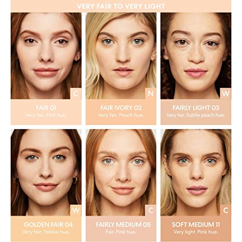 bareMinerals Original Matte Loose Powder Foundation SPF 15, Clean Mineral Powder Face Makeup, Sheer-to-Full Coverage, Reduces Shine, Dermatologist-Tested, Skin-improving Makeup For Sensitive Skin