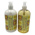 Greenwich Bay Trading Co, Lemongrass and Tea, Hand Soap and Shea Butter Lotion Set, 16 Ounces Each