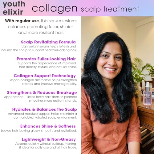 Hair Alchemist Youth Elixir Collagen Scalp Serum 1.65 oz
