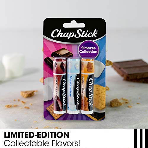 ChapStick Lip Moisturizer, S¡¯Mores Collection 3-Packs (12 Sets/36 Tubes) ? Bulk Lip Balm, Cozy & Sweet, 0.15 Oz Ea