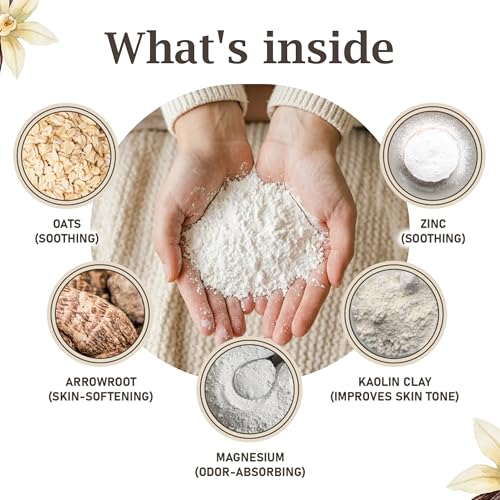 Herb & Root Talc Free Body Dusting Powder - Vanilla