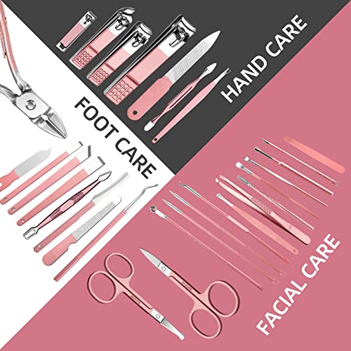 30-in-1 Manicure Set with Nail Clippers & Grooming Tools