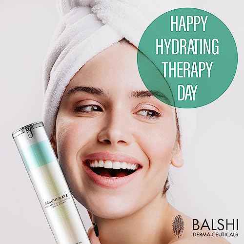 REJUVENATE Growth Factor Cream - Ultimate Hydrating Face Cream Moisturizer, Multi-Peptide Cream w/Collagen Stimulators for Firm, Youthful Skin - Diminish Fine Lines, Wrinkles & Dark Circles, 50ml