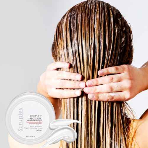Scruples Complete Recovery Masque - Conditioning Dry Hair Mask to Nourishes, Softens & Restores Elasticity - Intense Recovery and Deep Conditioning Treatment to Strengthens and Moisturizes (8 oz)