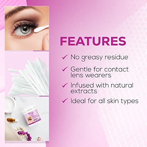 Andrea Eye Q Oil-Free Makeup Corrector Swabs, 50 Count