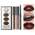3-In-1 Lip Kit: Lipliner, Liquid Lipstick & Gloss Set