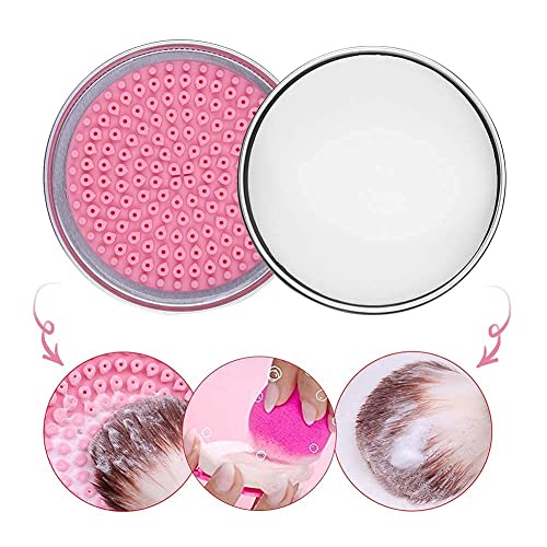 DUcare Solid Makeup Brush Cleaner Soap with Mat Pad
