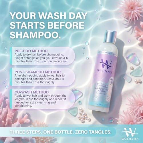 Watch & Sea 3-Way Conditioner for All Hair Types - 8oz