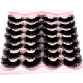 14 Pairs 25mm 3D Mink Lashes - Dramatic Volume