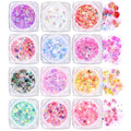 Ownest 12 Colors Holographic Chunky Glitter Gel Set