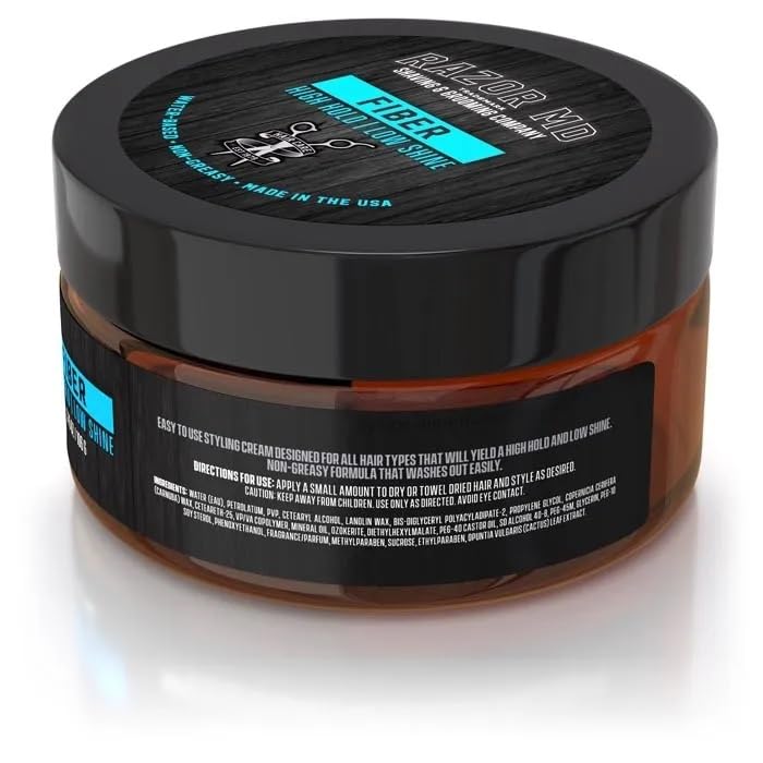Razor MD Hair Styling Fiber - High Hold Matte Finish, 2 oz