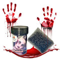 Scab Blood Fake Makeup Kit with Sponge for Halloween Zombie