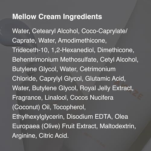Mellow Cream Heat Protectant Leave-In Hair Treatment 5.07oz