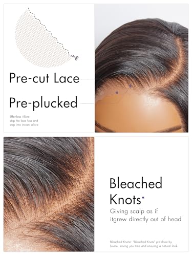 LUVME HAIR 10-Inch Glueless Lace Front Bob Wig - 100% Human Hair