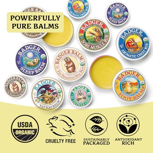 Badger Cuticle Cream - Organic Deep Hydration for Dry Cuticles