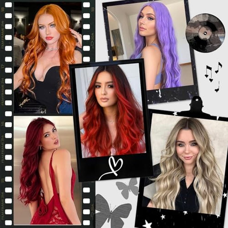 Beelu 26 Inch Ombre Blonde Curly Lace Front Wig for Women