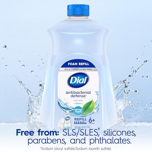 Dial Antibacterial Foaming Hand Soap Refill, 52 fl oz