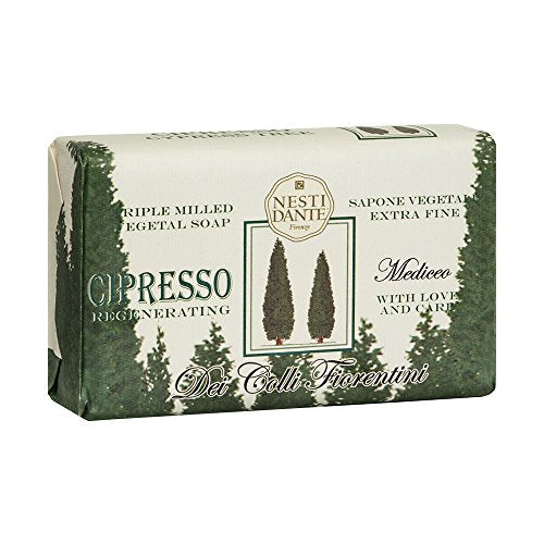 Nesti Dante Nesti dante dei colli fiorentini triple milled vegetal soap - cypress tree, 8.8oz, 8.8 Ounce