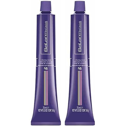 Salermvison Hair Coloring Cream #6,92 Dark Violet Pearl Blonde, 2.3 Ounce (Pack of 2)