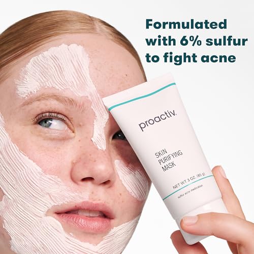 Proactiv Skin Purifying Acne Face Mask and Acne Spot Treatment - Detoxifying Facial Mask with 6% Sulfur 3 Oz 90 Day Supply