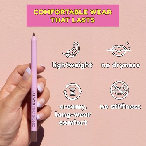 KimChiChic Lip Liner Pencil - Vanilla Bean, Long-Lasting