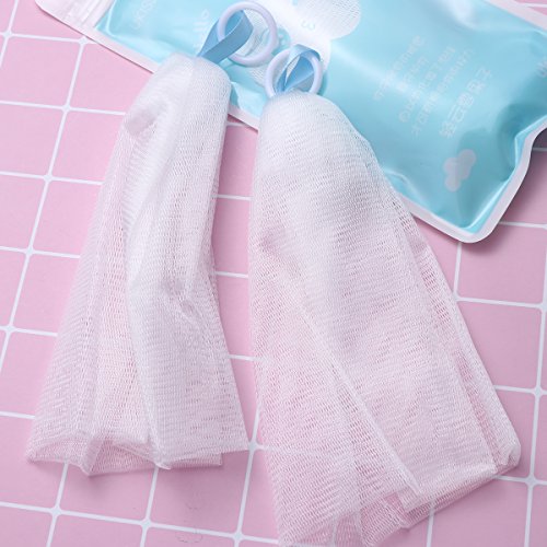 5-Pack Foaming Net Soap Maker for Facial Cleansing