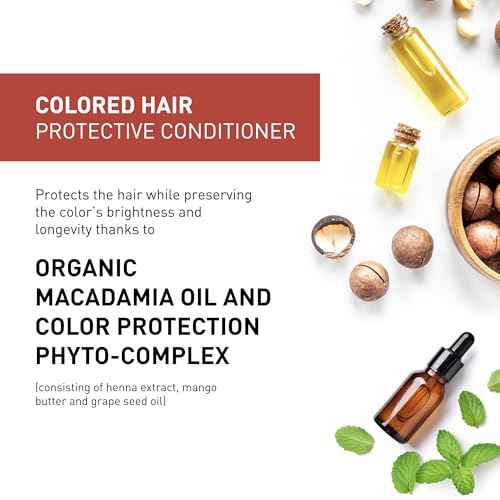 Insight Clean Beauty Colored Protective Hair Conditioner, Organic Henna Extract, Vegan, 13.5 fl oz