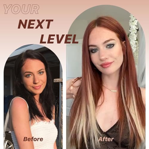 BrownBomb Glueless Layered Wig 24" Pre Plucked Lace Front