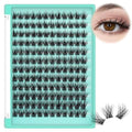 Bodermincer Eyelashes Clusters 10-12-14mm Mixed/12-14-16mm Mixed/14-16-18mm Mixed/16-18-20mm Mixed Nature D Curl False Lashes Cluster Eyelashes (10-12-14mm Mixed)
