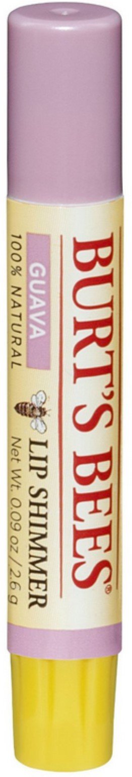 Burt's Bees Lip Shimmer, Guava 0.09 oz (Pack of 6)