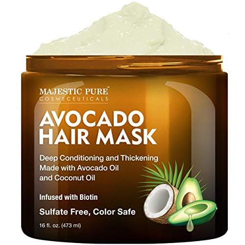 Majestic Pure Avocado & Coconut Hair Mask - 16 oz