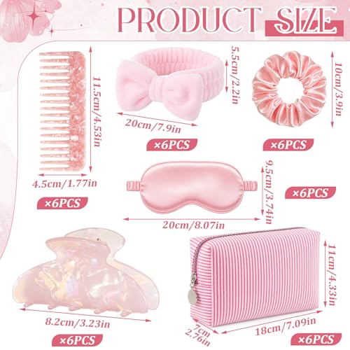 Pink Bridesmaid Gift Set - 36 Pc Party Favor Bundle