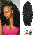 Burmese Curly Crochet Human Hair 16" 120g - Virgin Remy