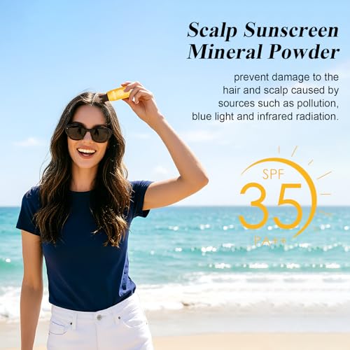 Mineral Sunscreen Loose Powder SPF 35 for Face & Scalp