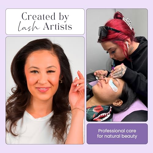 LivBay Thicky Thick Lash Growth Serum, Eyelash Growth Serum with Peptides & Botanicals, Lash Booster for Longer, Fuller & Thicker Lashes, Compatible with Extensions, 5ml
