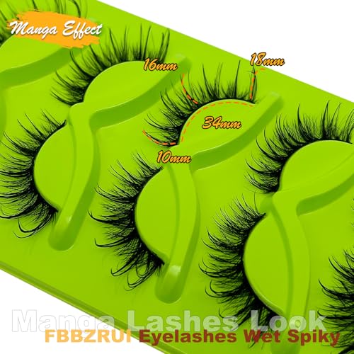 Wispy Cat Eye Strip Lashes - Reusable Synthetic Lashes