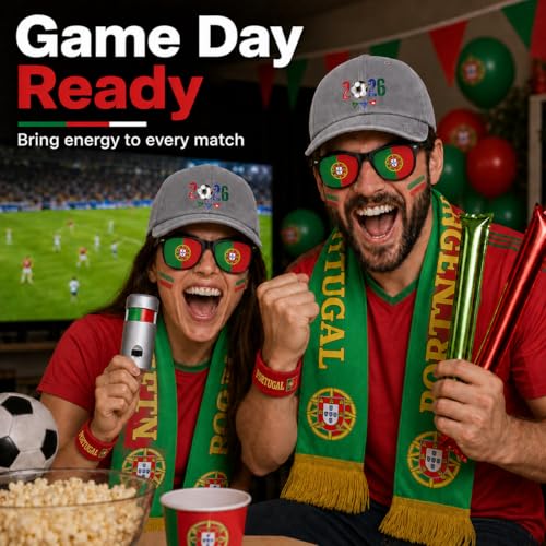 Portugal World Cup 2026 Fan Gear Set - 7 Piece