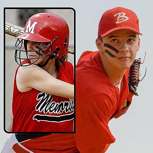 10 PCS Sports Eye Black Stick Baseball Softball Football Lacrosse Drip Eyeblack Halloween Cosplay Party Makeup Face Body Paint Costume Accessories
