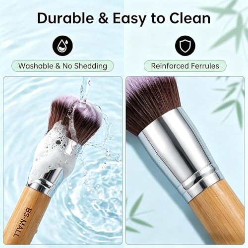 BS-MALL 11-Piece Professional Makeup Brush Set with Sponge