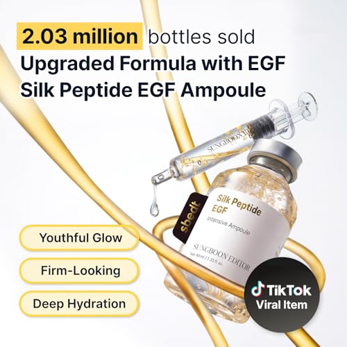 EGF Collagen Peptide Silk Serum Ampoule 1.35 fl oz