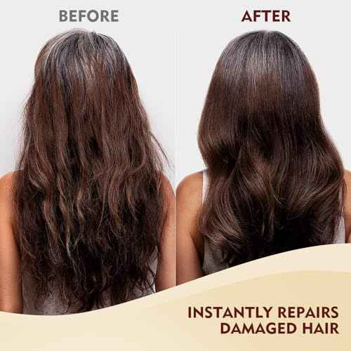 Karseell Collagen Hair Treatment Deep Repair Conditioning Argan Oil Collagen Hair Mask Essence for Dry Damaged Hair All Hair Types 200ml
