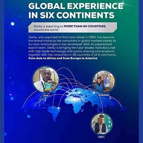 500 "Derby Professional" Single Edge Razor Blades for straight razor