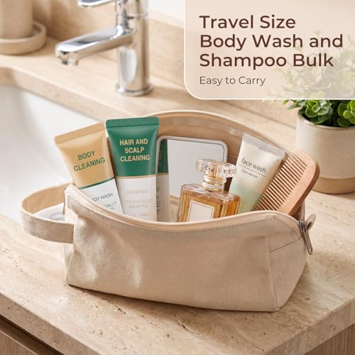Travel Size Shampoo & Body Wash Set - 20 Pack 1 Fl Oz Individually Wrapped